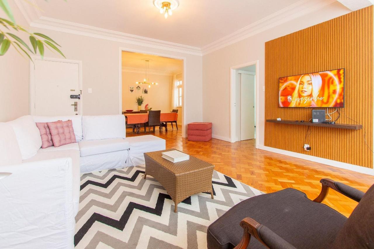 Apartamento Exclusivo 3qtos C/ Garagem Em Copacabana, Conforto